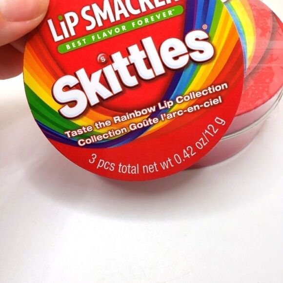 𝅺skittles lip balm with tin candy flavored Chapstick lip smacker - Picture 3 of 4